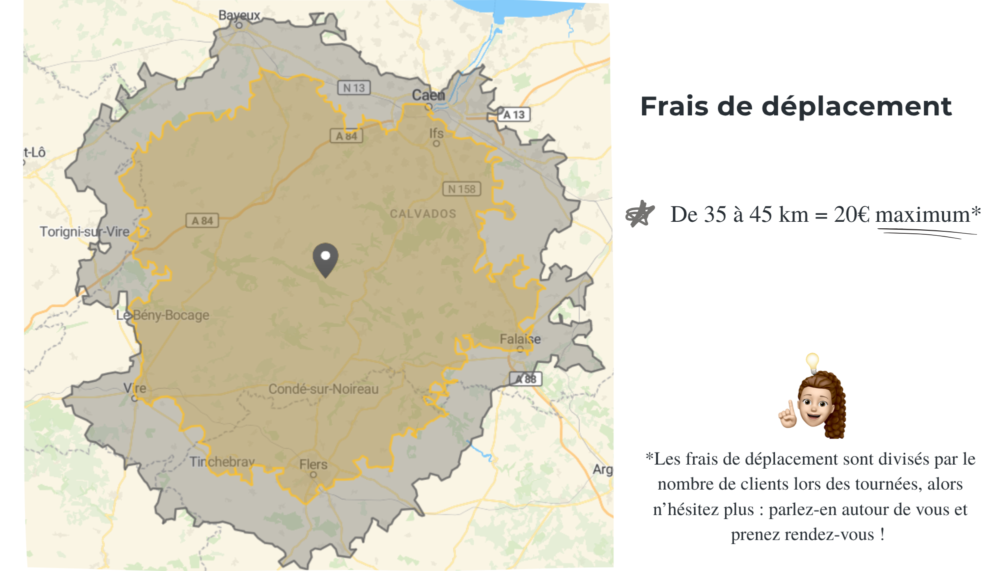 Bayeux, Thue-et-Mue, La Ferrière aux Etangs, Argences